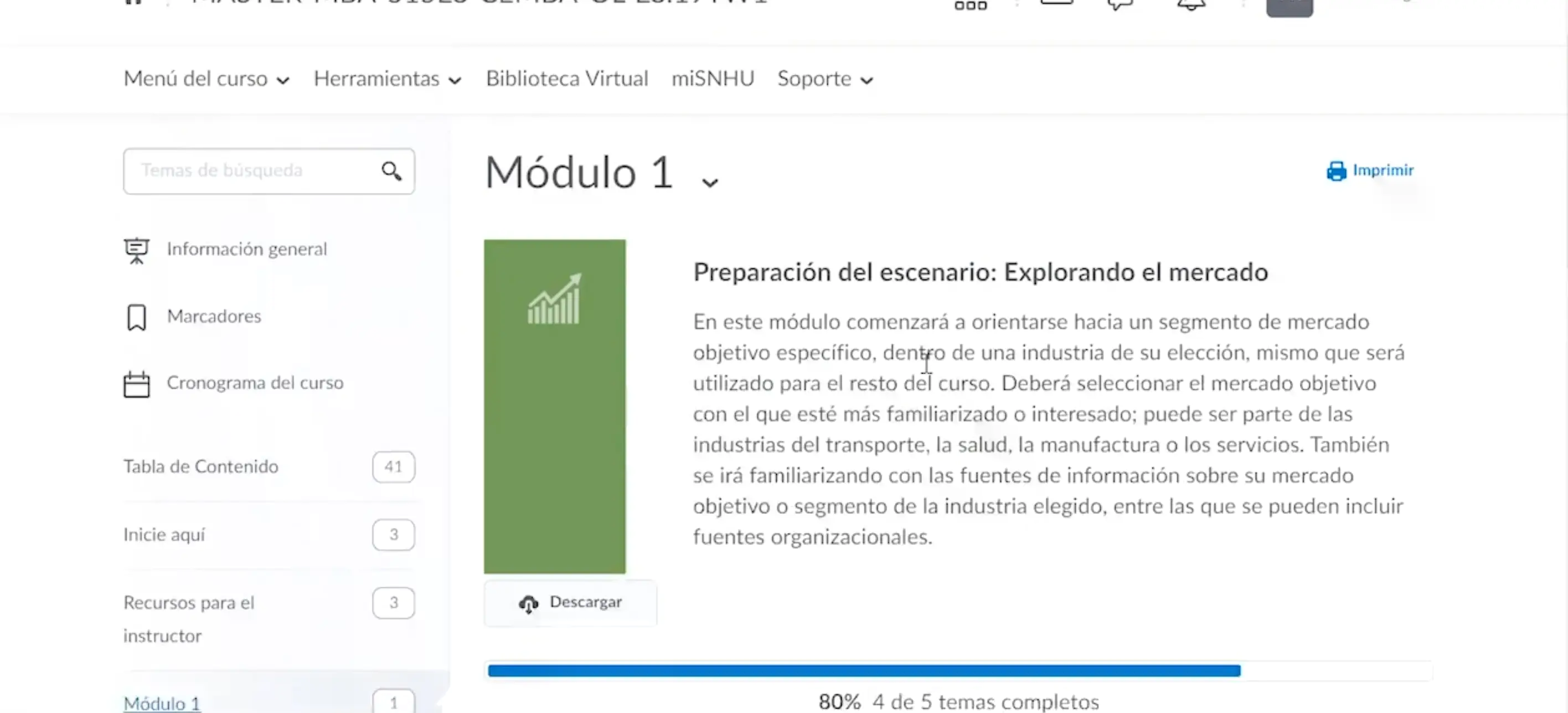 modulo home page